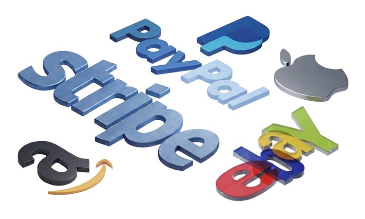 E-commerce provider logos